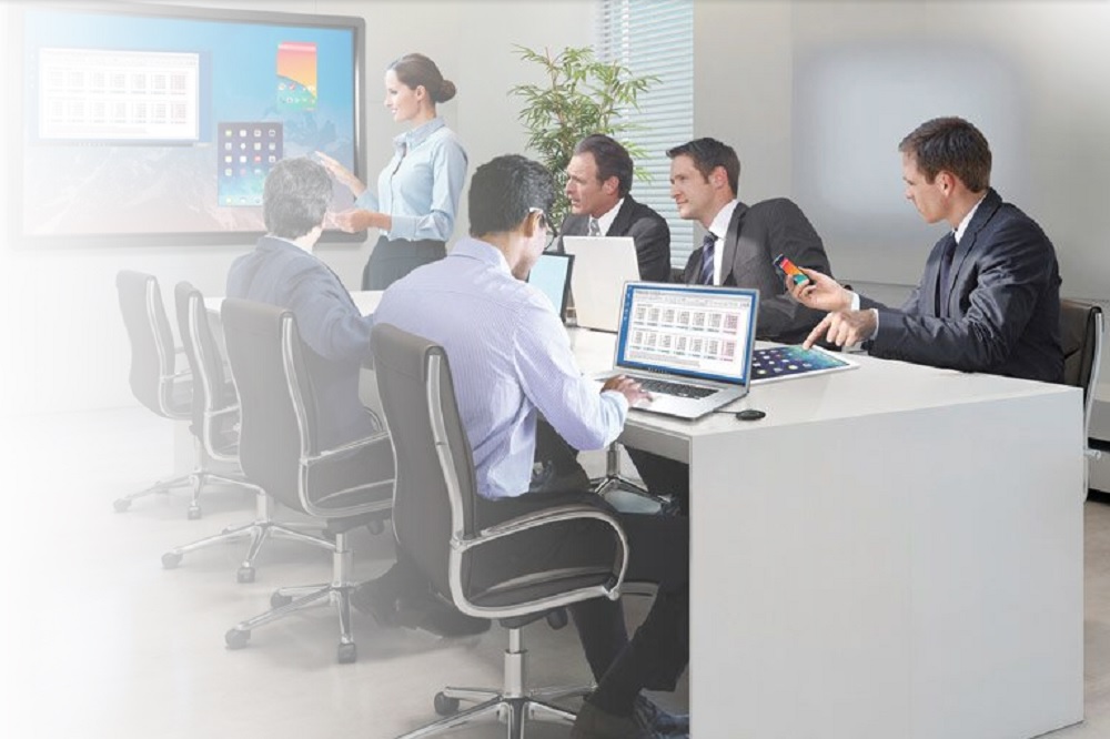 écran interactif pour entreprises